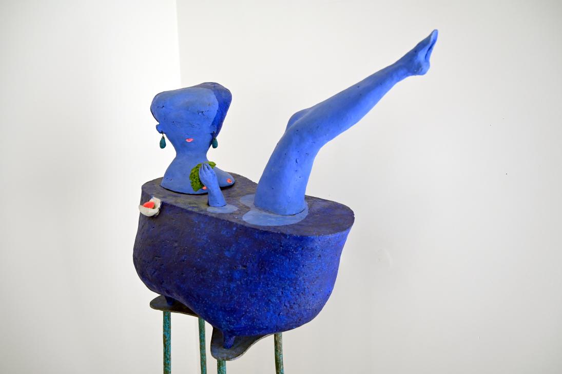 Lothar Fischer (1959–2004), Nächtliches Bad, Neumarkt in der Oberpfalz, Museum Lothar Fischer, Obergeschoß Raum 5, 1966, Bild 2/5