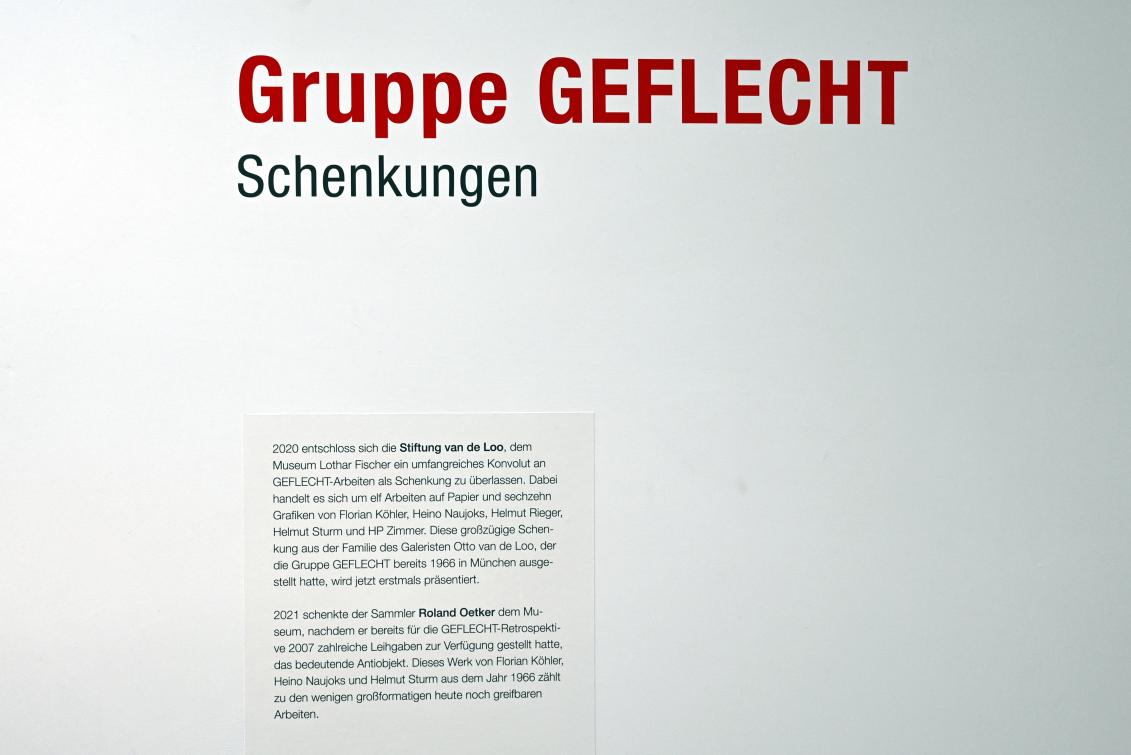 Gruppe GEFLECHT (1966), Ohne Titel (Anti-Objekt), Neumarkt in der Oberpfalz, Museum Lothar Fischer, Obergeschoß Raum 7, 1966, Bild 5/5