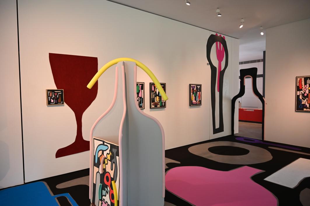 Verena Issel (2021–2022), Backlash, Neumarkt in der Oberpfalz, Museum Lothar Fischer, Ausstellung "VERENA ISSEL" vom 26.06.-09.10.2022, Raum 1, 2022, Bild 4/5