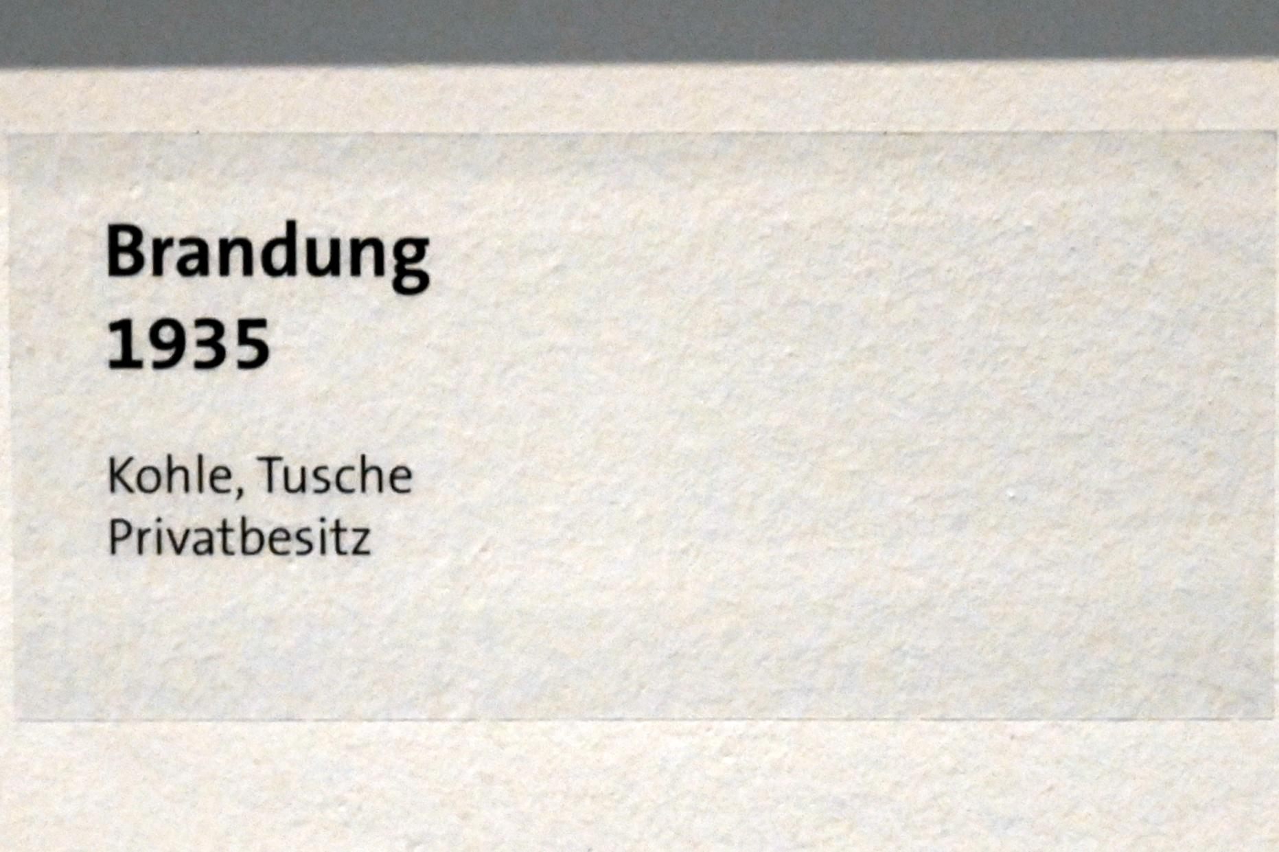 Max Pechstein (1895–1953), Brandung, Zwickau, Kunstsammlungen, Max-Pechstein-Museum - Seegewohnheiten, 1935, Bild 2/2