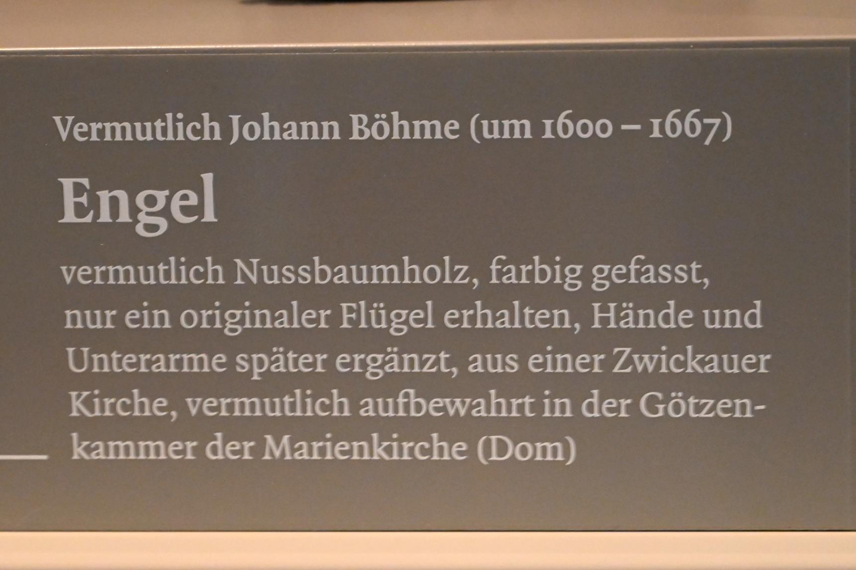 Johann Böhme (Böhm) (1625–1650), Engel, Zwickau, Kunstsammlungen, Im Himmel zu Hause, Undatiert, Bild 3/3