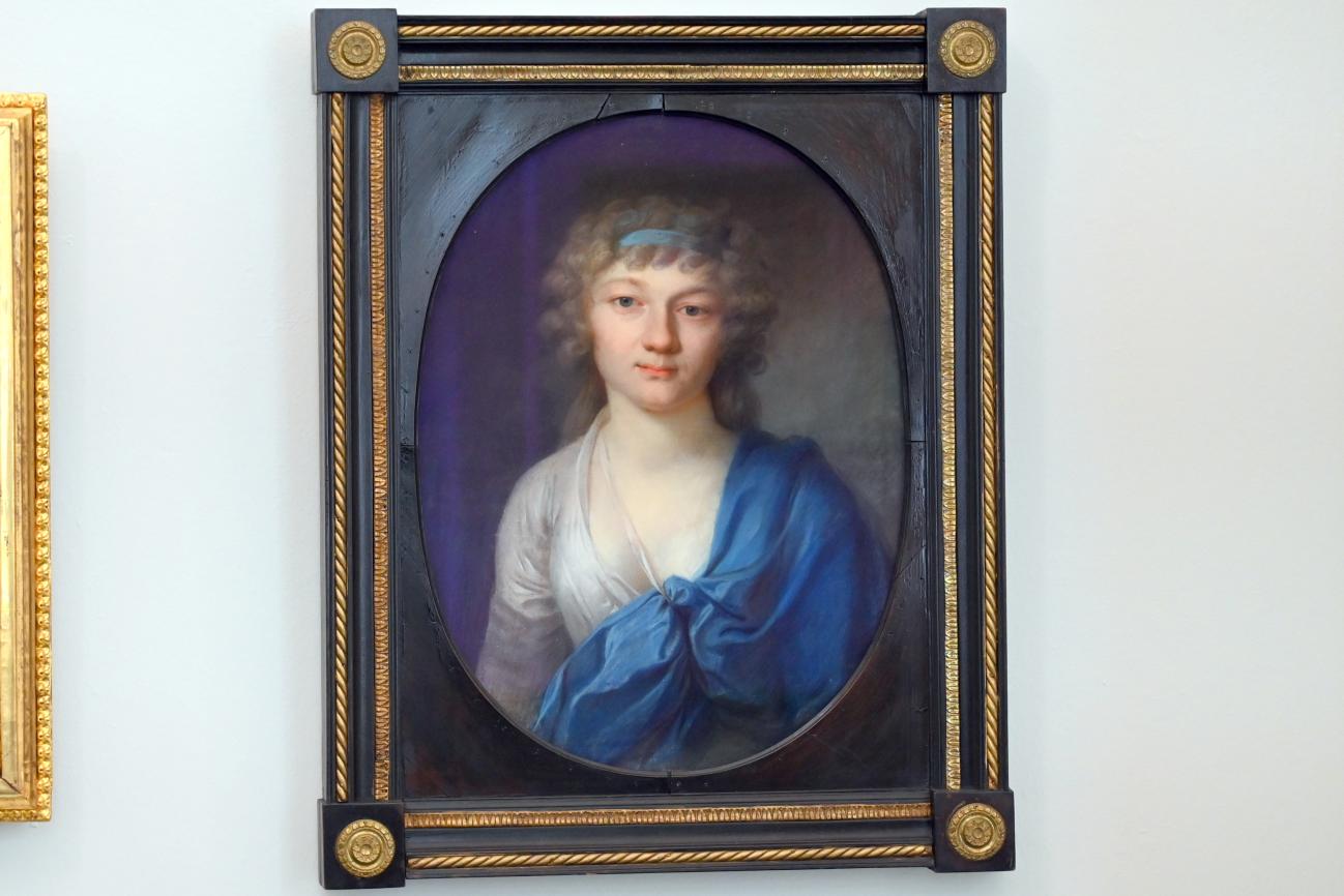Daniel Caffé (1792), Bildnis einer jungen Dame, Zwickau, Kunstsammlungen, Zeit der Empfindsamkeit, 1792