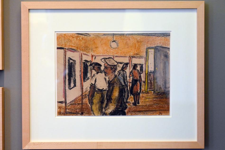 Albert Hennig (1948 - 1976): Galerie in der Kantine, 1957