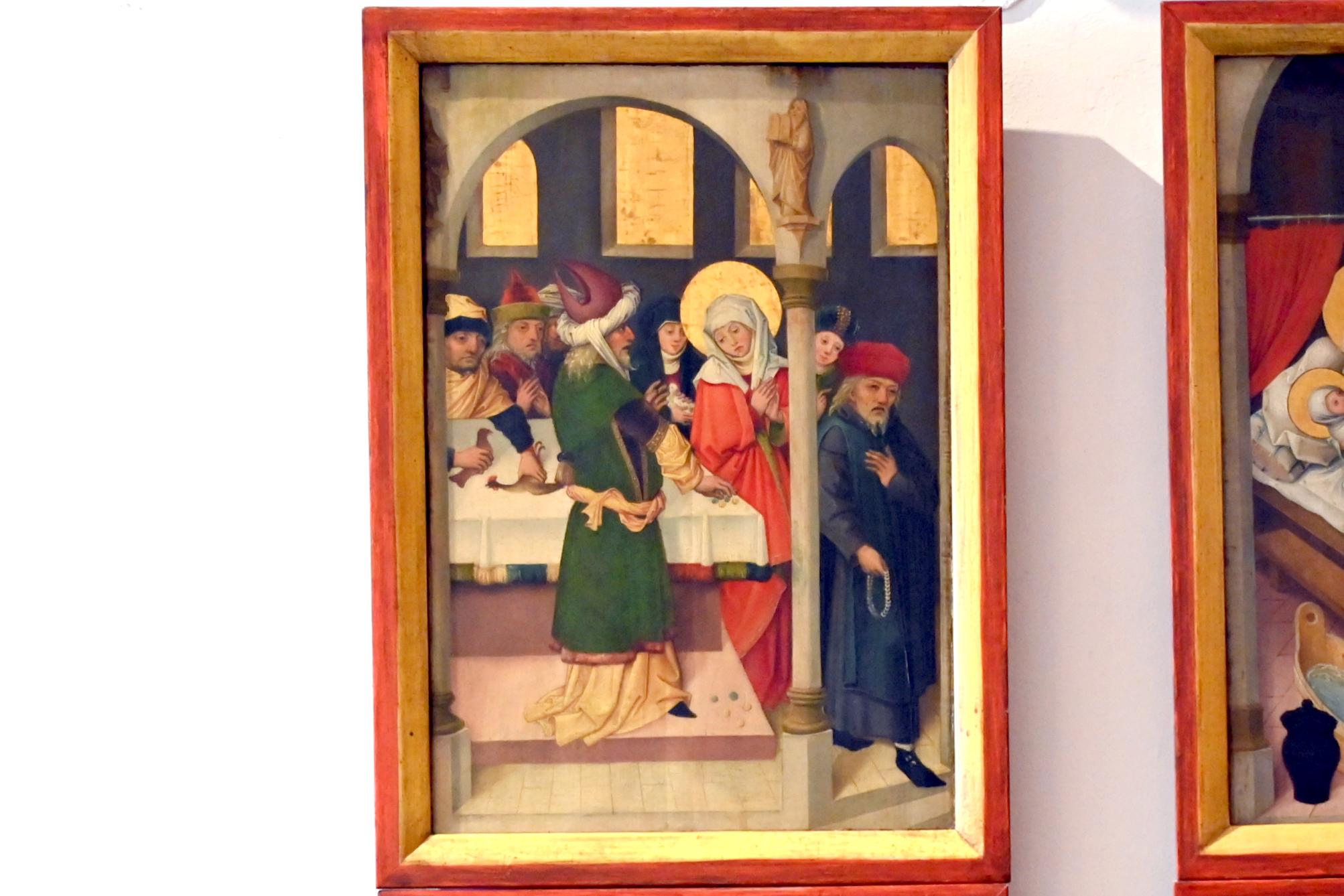 Zurückweisung von Joachims Opfer, um 1475