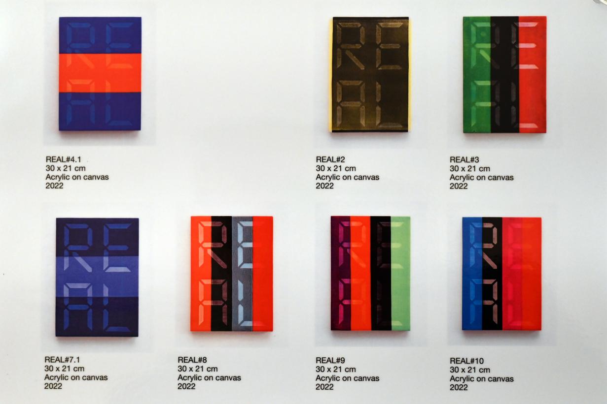 Jost Münster (2016–2022), REAL#10, Ulm, Museum Ulm, Saal 10c, 2022, Bild 2/2