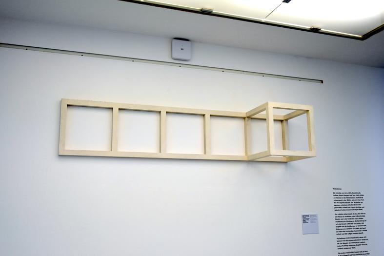 Sol LeWitt (1962–1970), Ohne Titel (Wandobjekt), Ulm, Museum Ulm, Saal 7c, 1969–1970, Bild 3/4