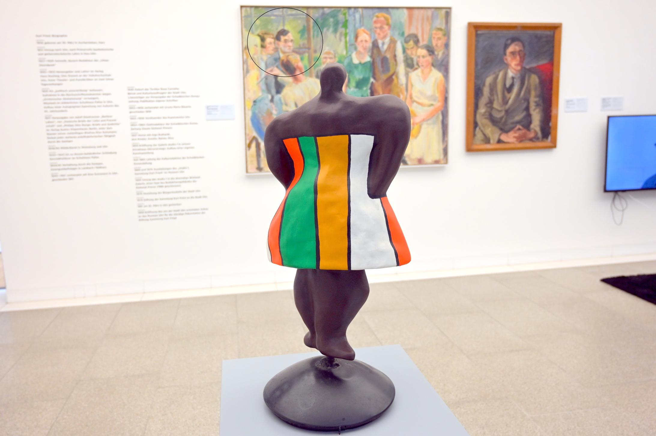 Niki de Saint Phalle (1961–1995), La Moyenne Waldaff, Ulm, Museum Ulm, Saal 7d, 1969, Bild 4/5