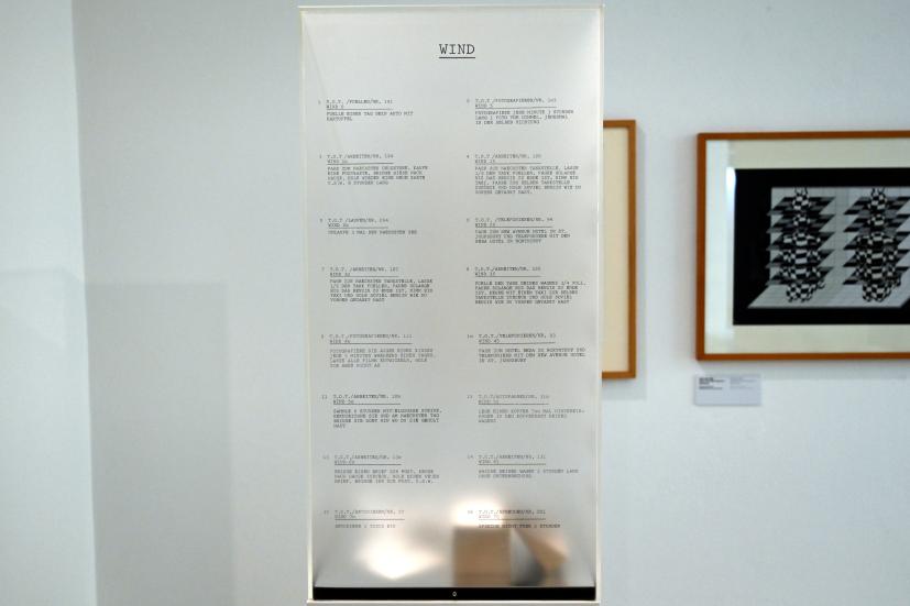 Wolf Vostell (1963–1988), 310 Ideen T.O.T. (Technological Oak Tree), Ulm, Museum Ulm, Saal 11b, 1972, Bild 3/6