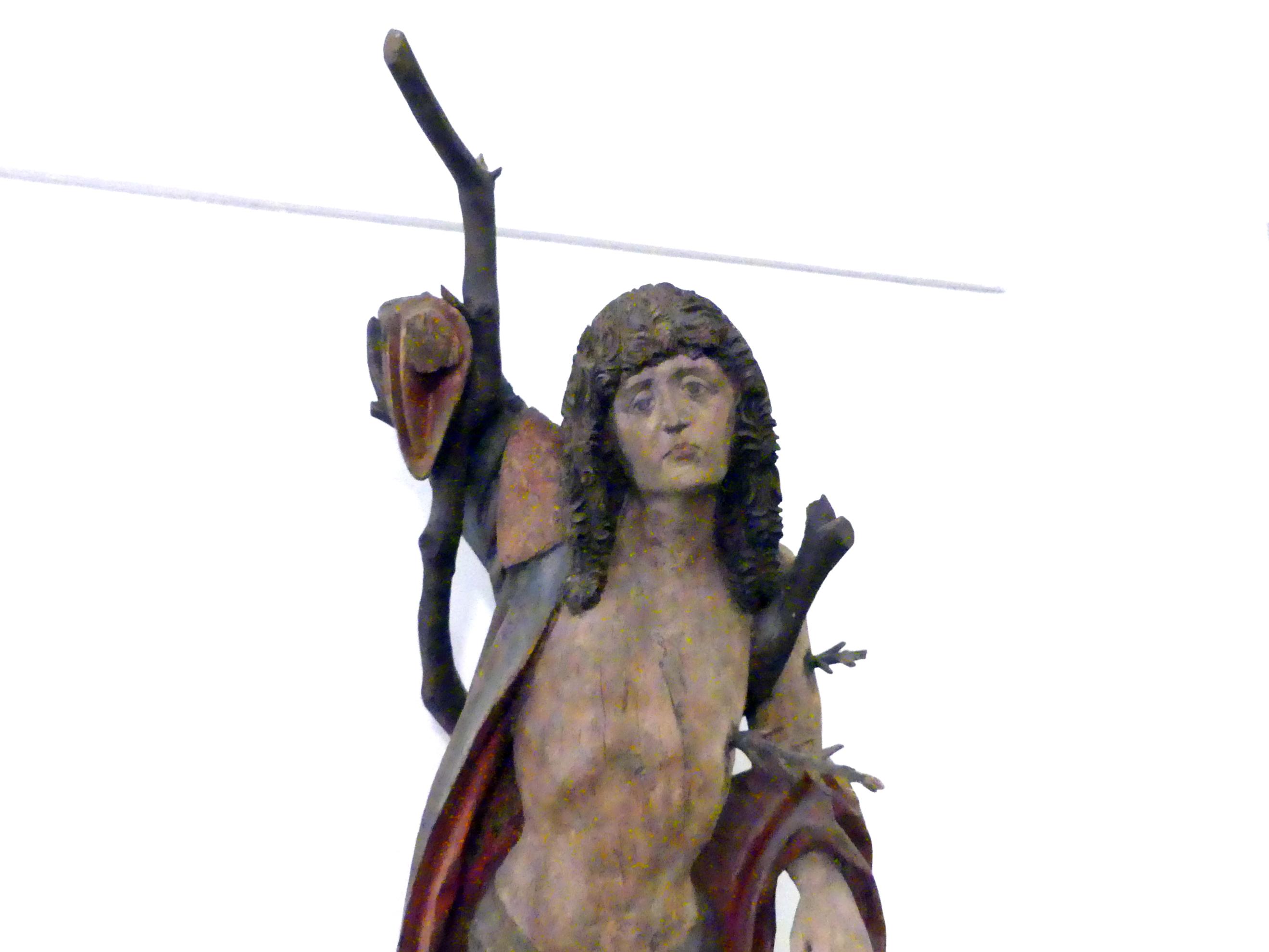 Hl. Sebastian, Linz, Oberösterreichisches Landesmuseum, Blüte der Spätgotik, Ende 15. Jhd., Bild 2/3