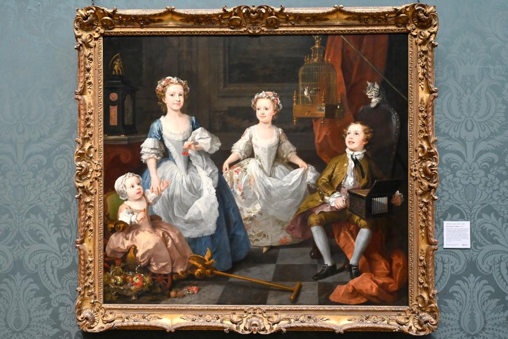 William Hogarth (1733–1743): Porträt der Graham-Kinder, 1742