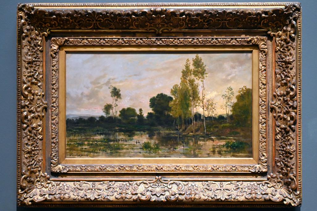 Charles-François Daubigny (1847–1876), Erlen, London, National Gallery, Saal 45, 1872