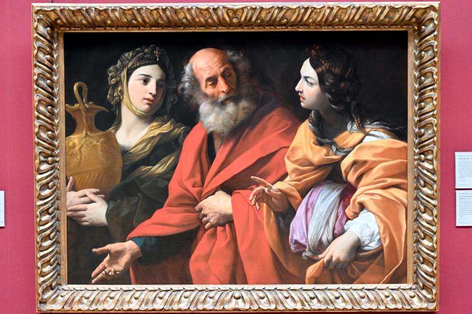 Guido Reni (1596–1641): Lot und seine Töchter verlassen Sodom, um 1614–1615