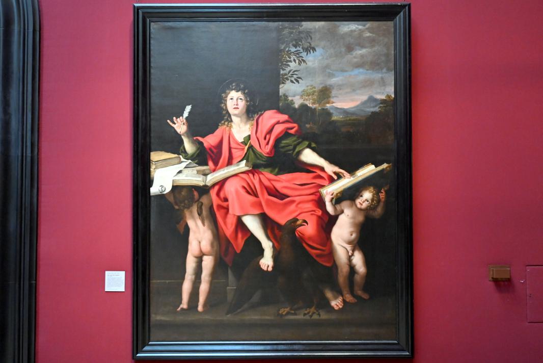 Domenichino (Domenico Zampieri) (1602–1627), Evangelist Johannes, London, National Gallery, Saal 32, um 1625–1630
