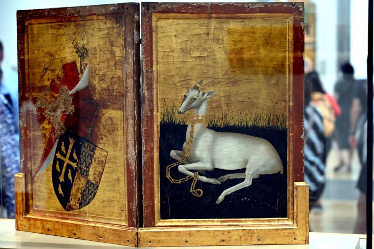 Wilton-Diptychon, London, National Gallery, Saal 51, um 1395–1399, Bild 5/7