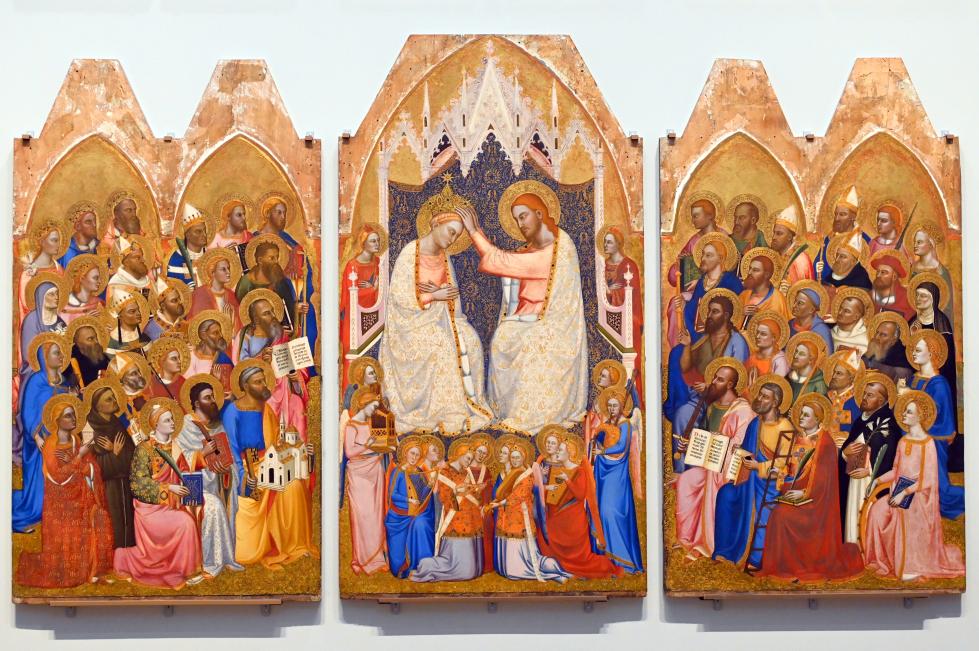 Jacopo di Cione (1369–1370), Altar von San Pier Maggiore, Florenz, Chiesa di San Pier Maggiore, jetzt London, National Gallery, Saal 60, 1370–1371, Bild 2/9