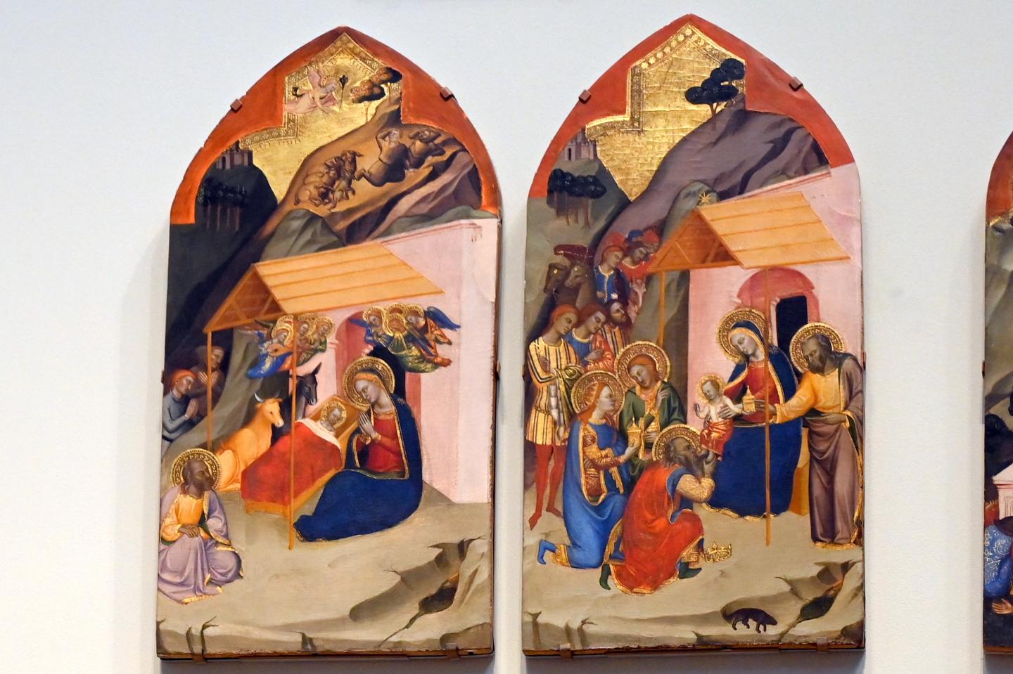 Jacopo di Cione (1369–1370), Altar von San Pier Maggiore, Florenz, Chiesa di San Pier Maggiore, jetzt London, National Gallery, Saal 60, 1370–1371, Bild 3/9