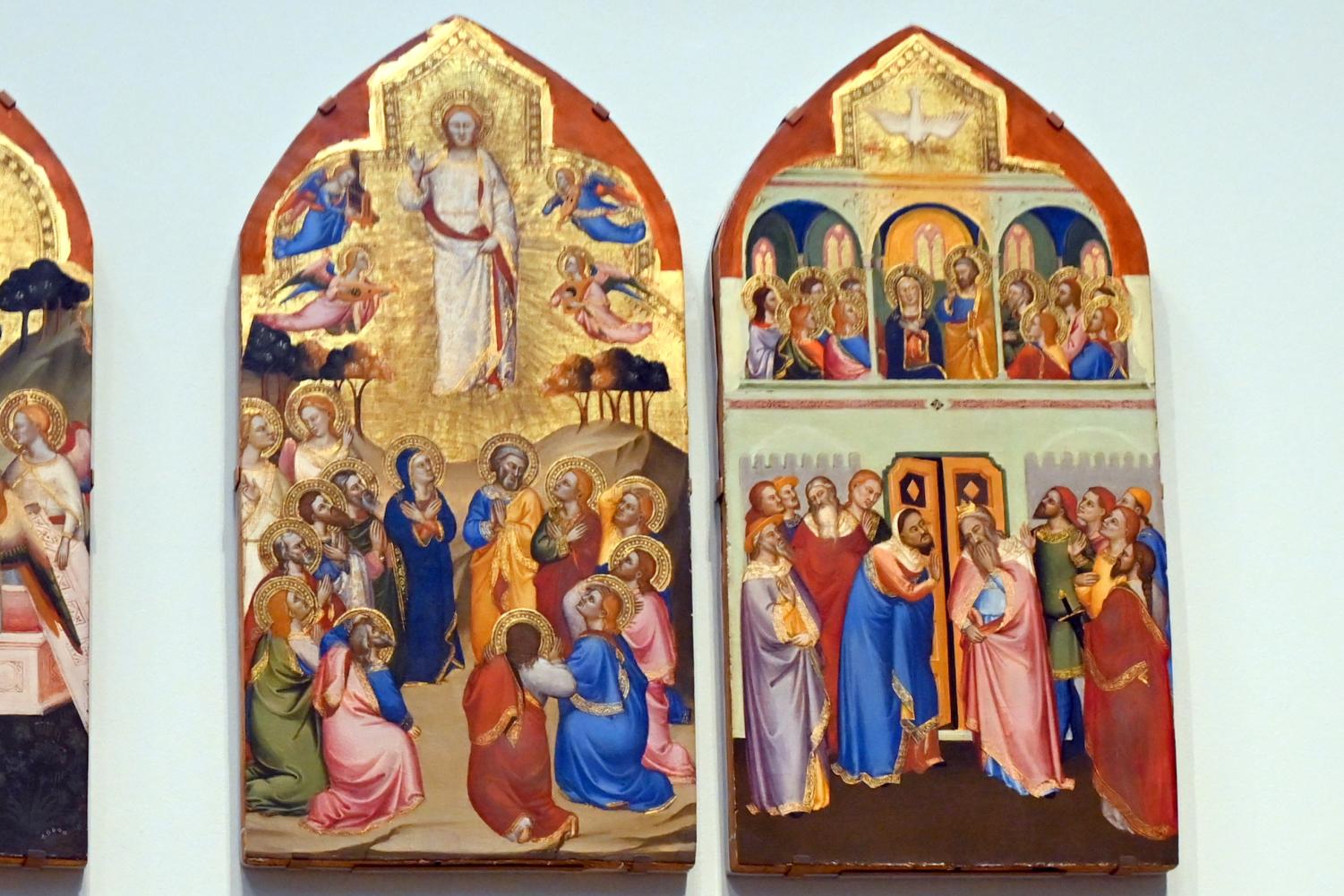 Jacopo di Cione (1369–1370), Altar von San Pier Maggiore, Florenz, Chiesa di San Pier Maggiore, jetzt London, National Gallery, Saal 60, 1370–1371, Bild 5/9