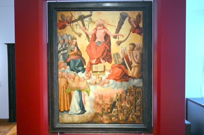 Lucas Cranach der Ältere (Umkreis) (1509–1575), Jüngstes Gericht, Coburg, Kunstsammlungen der Veste Coburg, Altdeutsche Malerei, 1519
