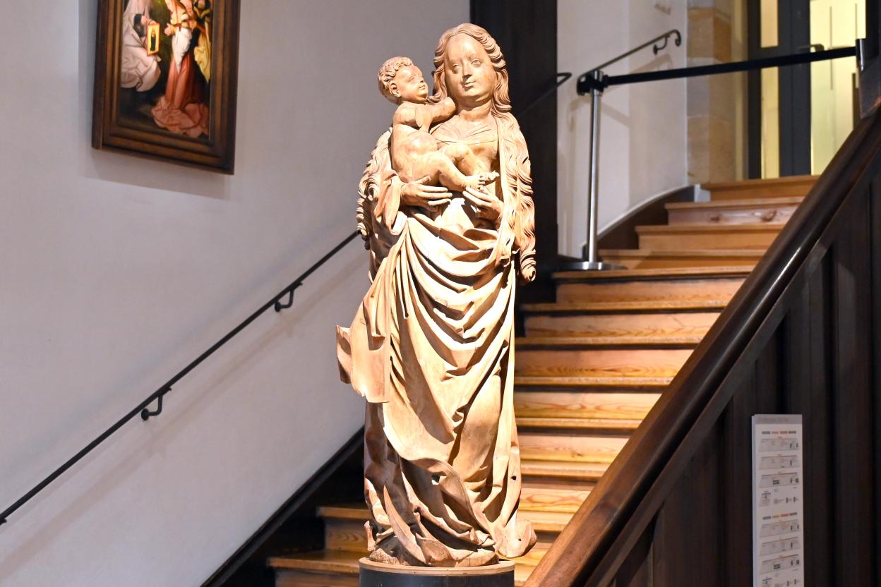 Maria mit Kind, Coburg, Kunstsammlungen der Veste Coburg, Steinerne Kemenate, um 1510, Bild 1/2