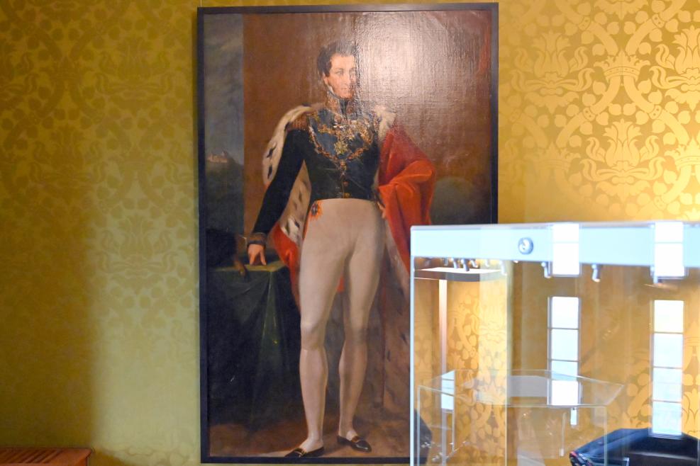 Herzog Ernst von Sachsen-Coburg-Saalfeld (1784-1844), Coburg, Kunstsammlungen der Veste Coburg, Ankleidezimmer, 1822, Bild 2/3