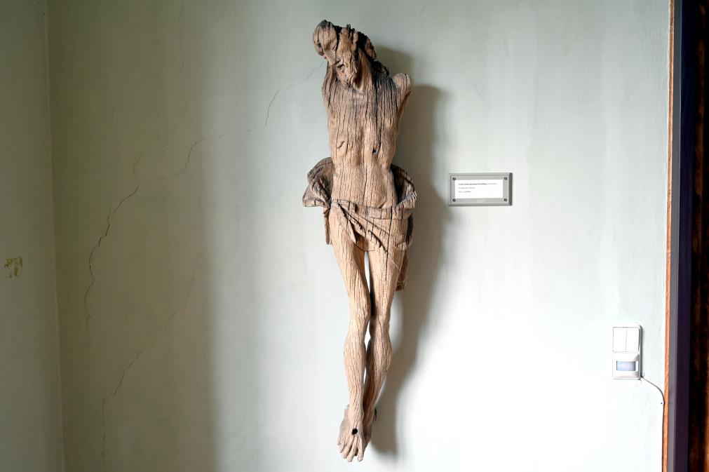 Torso eines barocken Kruzifixes (Flurkreuz?), Überlingen, Städtisches Museum, Kleiner Barocksaal, Undatiert