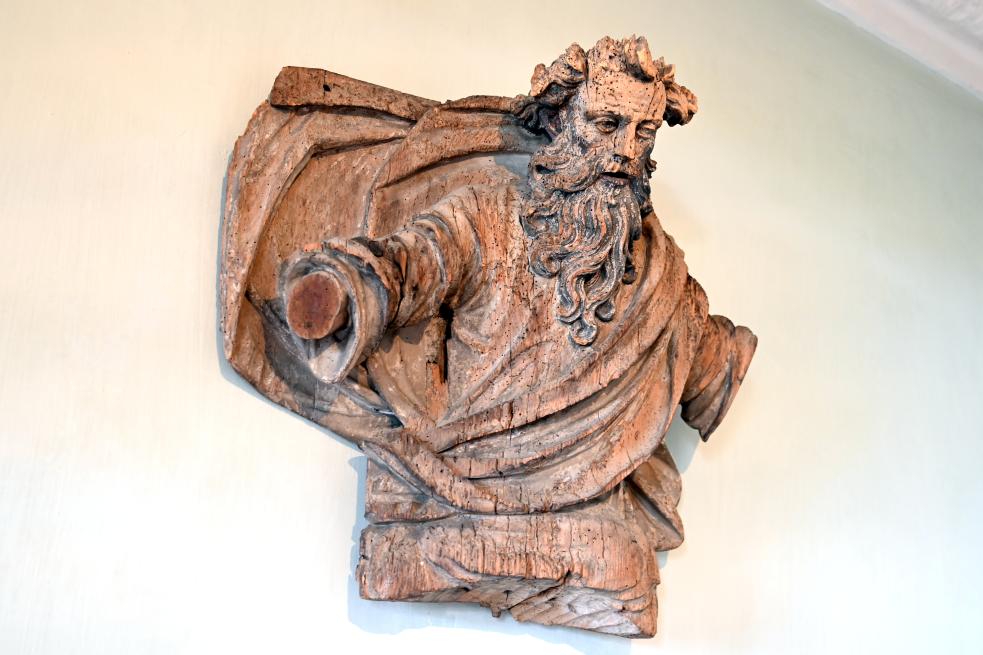 Gottvater in Halbfigur, Überlingen, Städtisches Museum, Kleiner Barocksaal, 18. Jhd., Bild 2/3