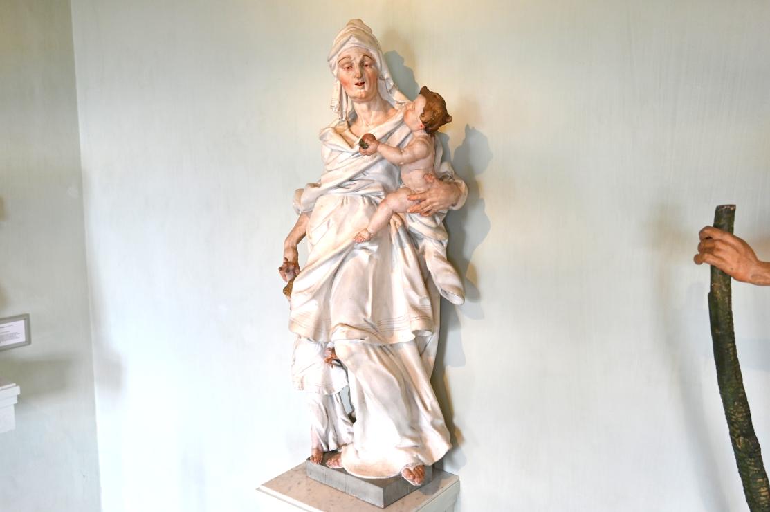 Joseph Anton Feuchtmayer (1718–1770), Heilige Anna "Selbdritt", Überlingen, Städtisches Museum, Kleiner Barocksaal, um 1750, Bild 2/4