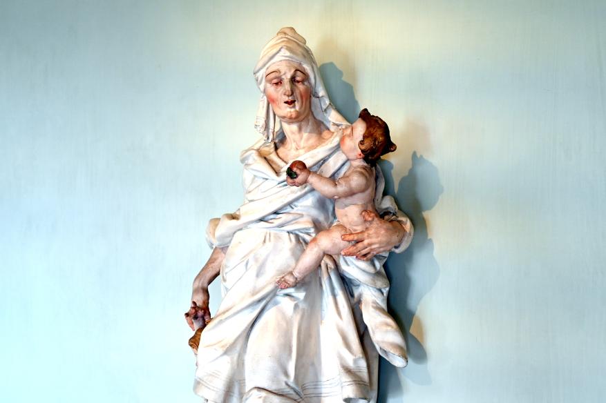 Joseph Anton Feuchtmayer (1718–1770), Heilige Anna "Selbdritt", Überlingen, Städtisches Museum, Kleiner Barocksaal, um 1750, Bild 3/4