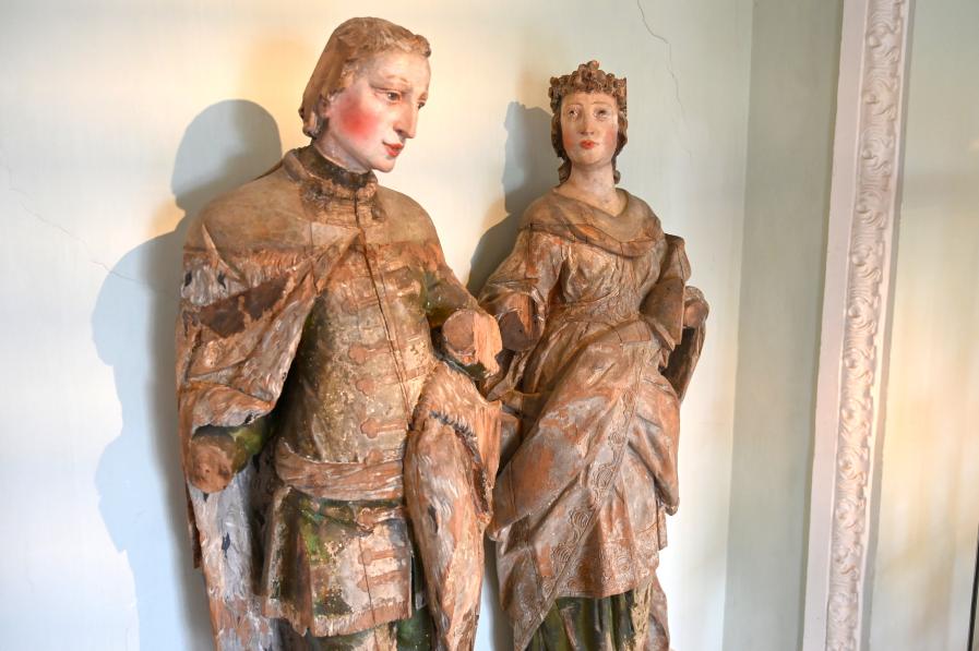 Heiliger Pelagius, Bonndorf (Überlingen), Kirche St. Pelagius, jetzt Überlingen, Städtisches Museum, Kleiner Barocksaal, 18. Jhd., Bild 3/4