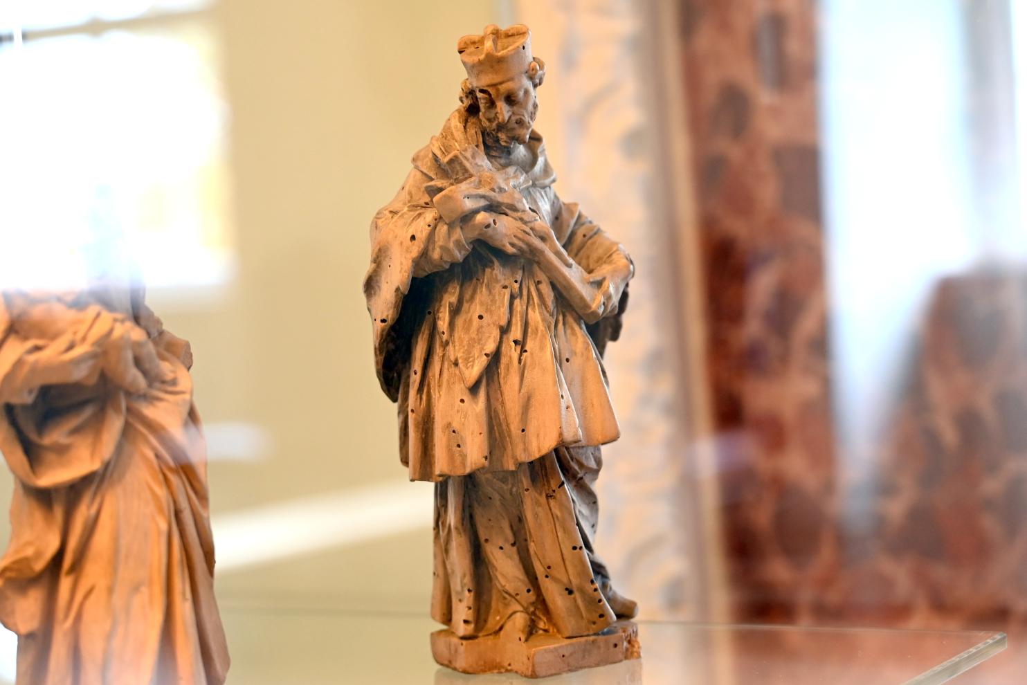 Georg Anton Machein (Undatiert), Hl. Nepomuk, Überlingen, Städtisches Museum, Kleiner Barocksaal, Undatiert, Bild 2/4