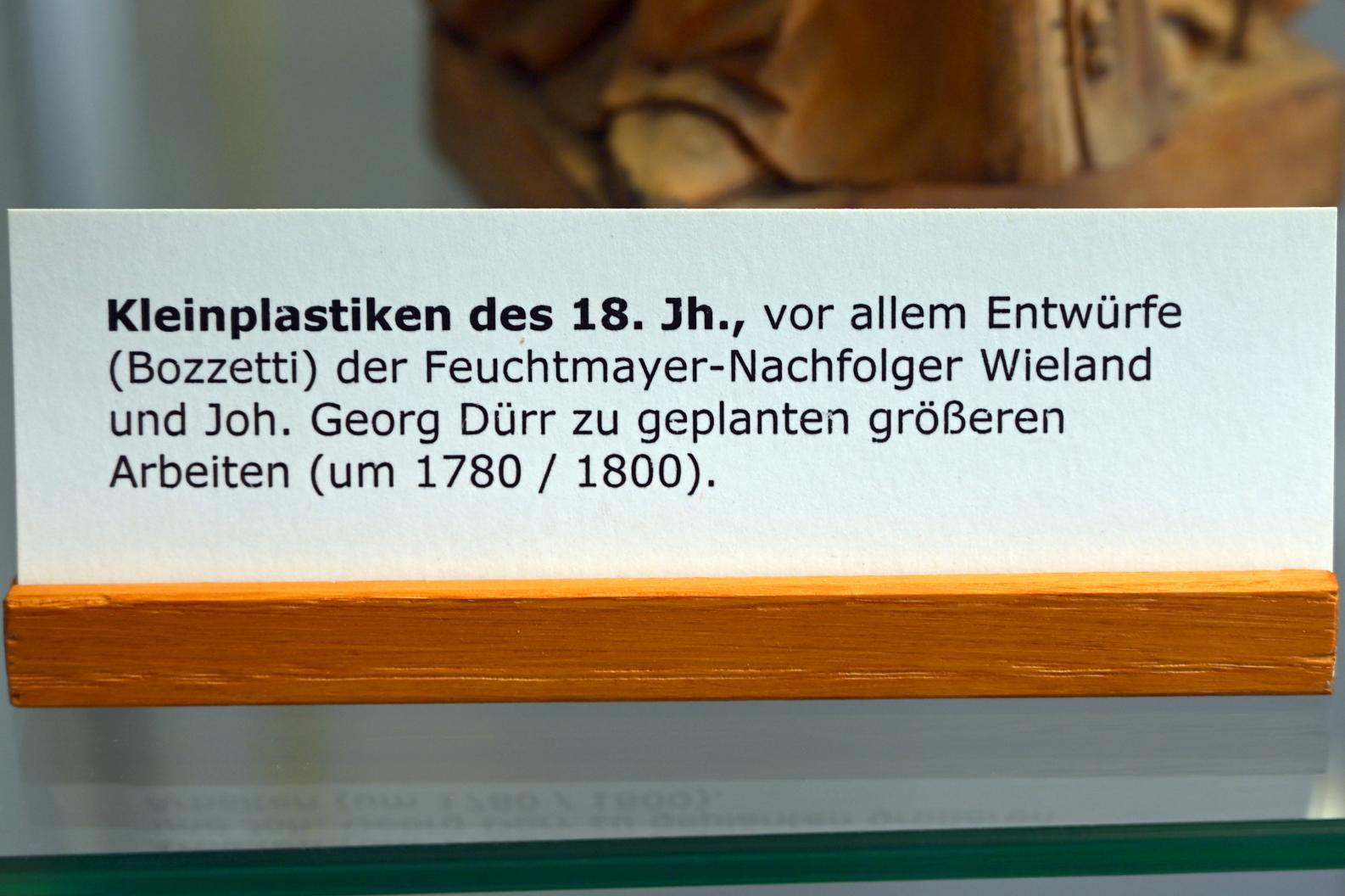 Kleinplastik, Überlingen, Städtisches Museum, Kleiner Barocksaal, 18. Jhd., Bild 2/2