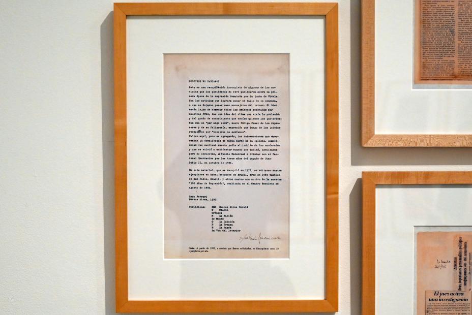 León Ferrari (2007), We Didn't Know 1976-7, London, Tate Gallery of Modern Art (Tate Modern), Media Networks 3, 2007, Bild 2/4