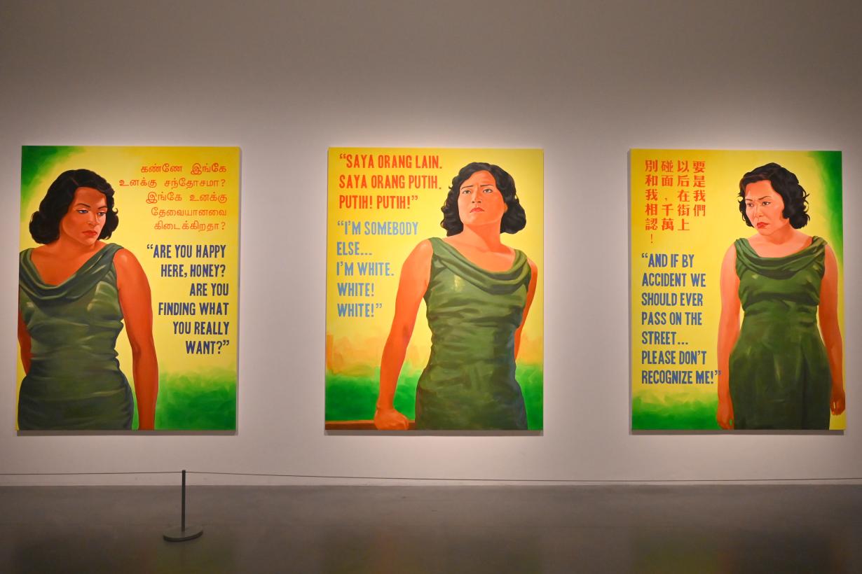 Ming Wong (2009), Leben in Imitation, London, Tate Gallery of Modern Art (Tate Modern), Media Networks 7, 2009, Bild 2/6