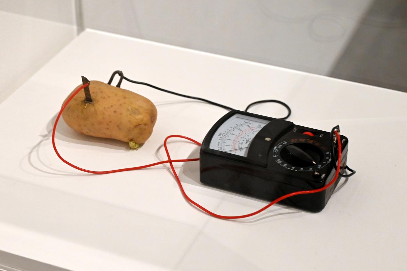 Víctor Grippo (1972), Energie einer Kartoffel (oder Ohne Titel oder Energie), London, Tate Gallery of Modern Art (Tate Modern), Media Networks 9, 1972, Bild 2/4