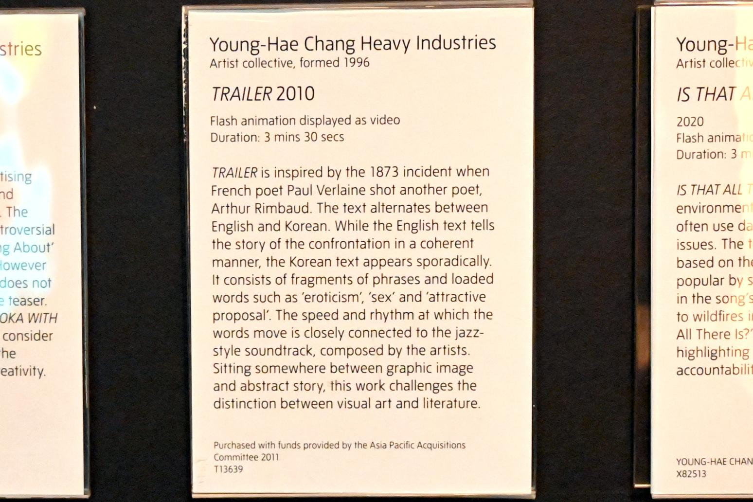 Young-Hae Chang Heavy Industries (2010–2020), Trailer, London, Tate Gallery of Modern Art (Tate Modern), Media Networks 10, 2010, Bild 4/4