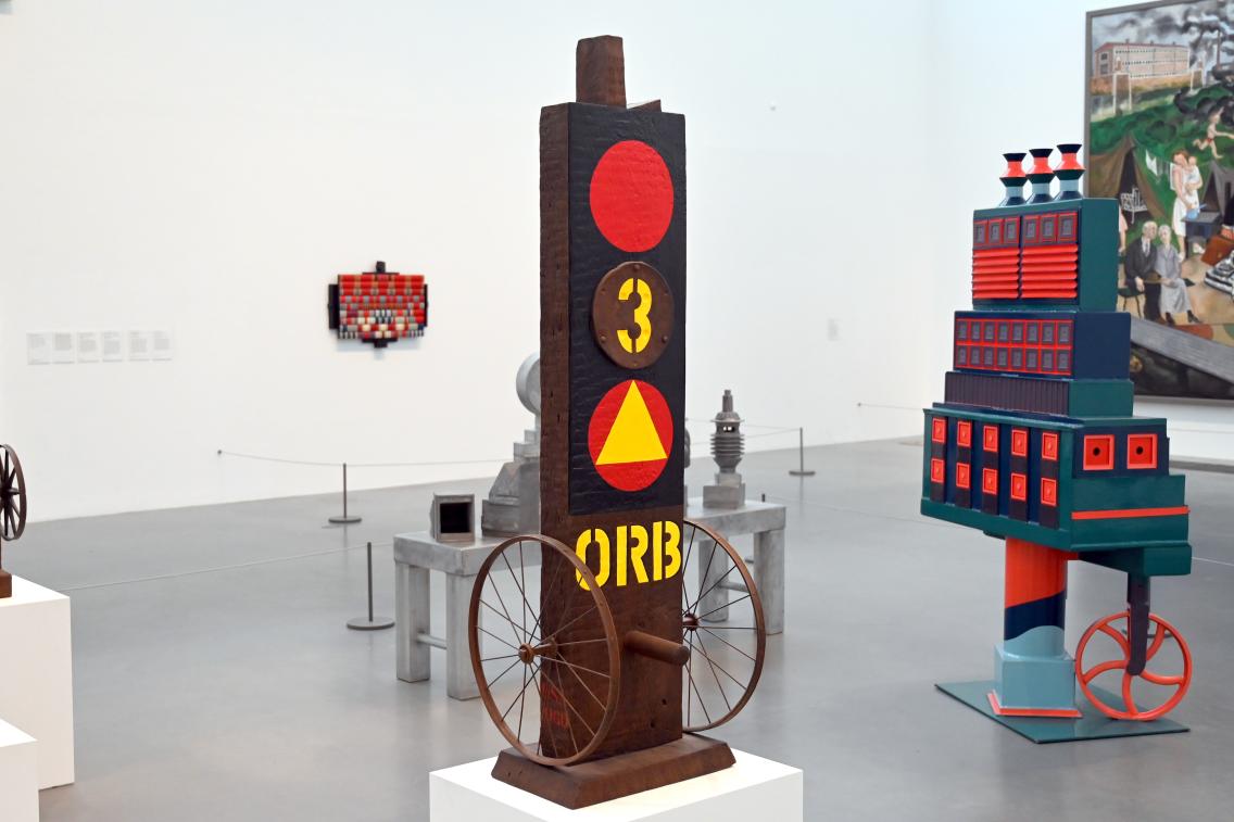 Robert Indiana (Robert Clark) (1960–1966), Orb 1960-2, London, Tate Gallery of Modern Art (Tate Modern), Media Networks 12, 1960, Bild 2/4