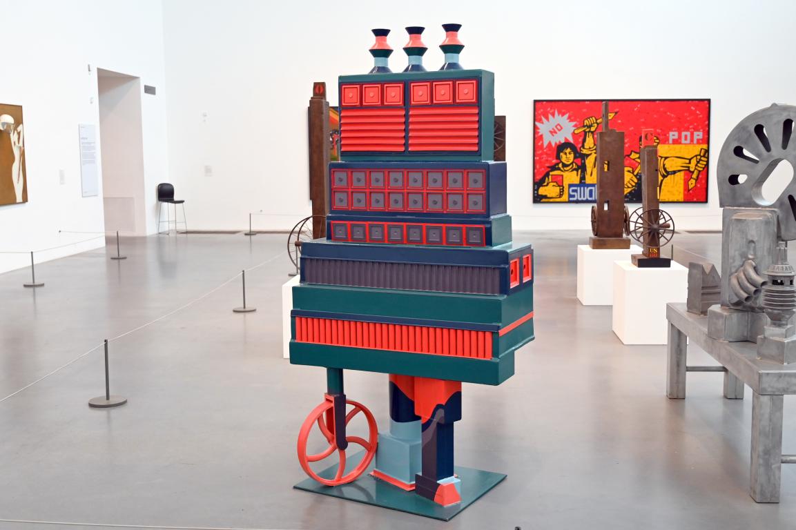 Eduardo Paolozzi (1963–1975), Die Stadt des Kreises und des Quadrats, London, Tate Gallery of Modern Art (Tate Modern), Media Networks 12, 1963–1966, Bild 2/6