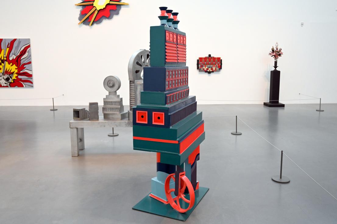 Eduardo Paolozzi (1963–1975), Die Stadt des Kreises und des Quadrats, London, Tate Gallery of Modern Art (Tate Modern), Media Networks 12, 1963–1966, Bild 3/6