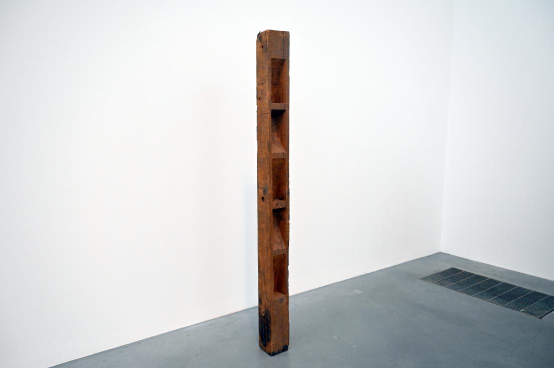 Carl Andre (1959–1969), Letzte Leiter, London, Tate Gallery of Modern Art (Tate Modern), Materials and Objects 5, 1959, Bild 2/3