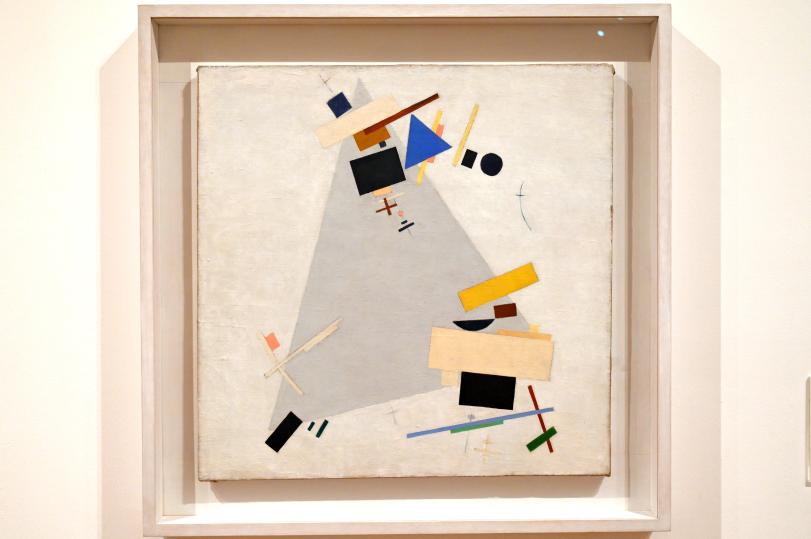 Kasimir Sewerinowitsch Malewitsch (1912–1930), Dynamischer Suprematismus, London, Tate Gallery of Modern Art (Tate Modern), Artist and Society 2, um 1915–1916