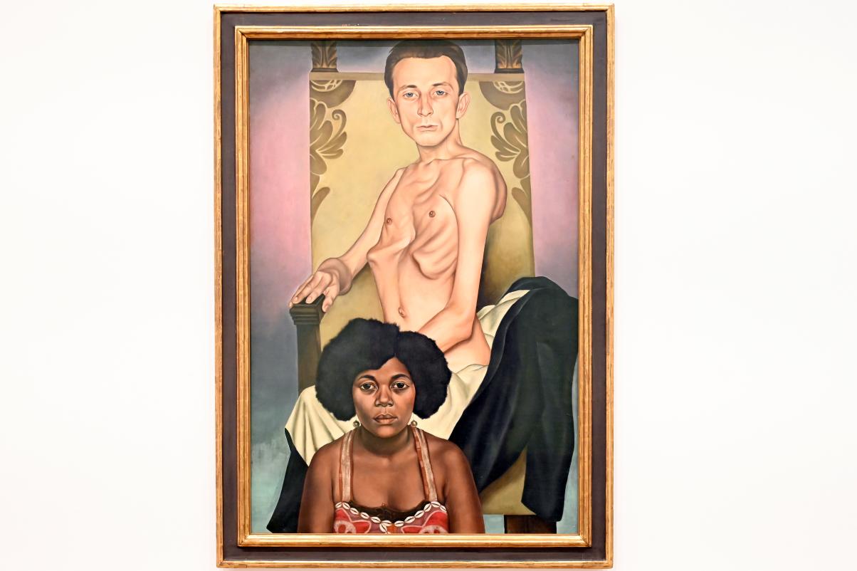 Christian Schad (1919–1934), Agosta, der Flügelmensch, und Rasha, die schwarze Taube, London, Tate Gallery of Modern Art (Tate Modern), In the Studio 2, 1929