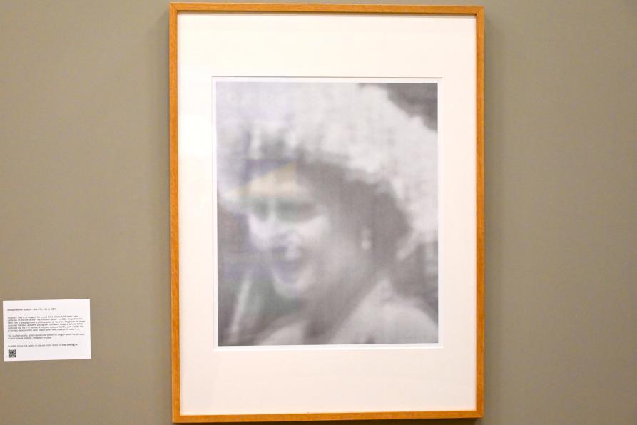 Gerhard Richter (1963–2020), Elisabeth I., London, Tate Gallery of Modern Art (Tate Modern), The Tanks, 1966