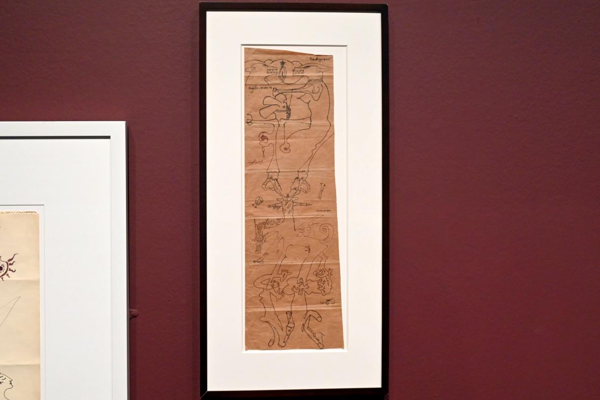 Die sieben Söhne von Lautréamont (und seine pflichtbewusste schöne Tochter), London, Tate Modern, Ausstellung "Surrealism Beyond Borders" vom 24.02.-29.08.2022, Saal 6, 1970–1979