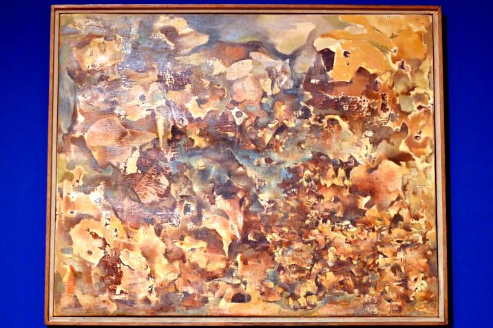 Ramses Younan (1939–1963), Inspiration aus dem Meer, London, Tate Modern, Ausstellung "Surrealism Beyond Borders" vom 24.02.-29.08.2022, Saal 11, 1963