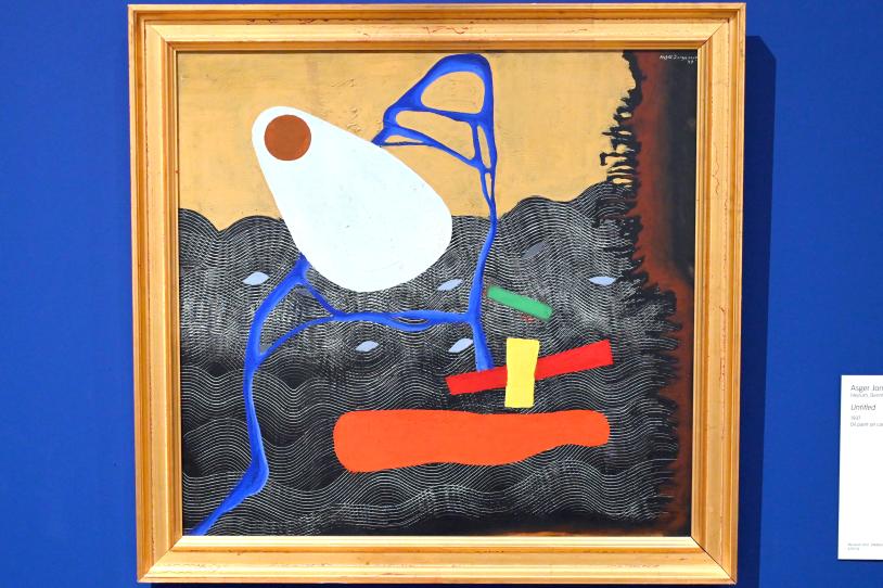 Asger Jorn (1937–1960), Ohne Titel, London, Tate Modern, Ausstellung "Surrealism Beyond Borders" vom 24.02.-29.08.2022, Saal 11, 1937