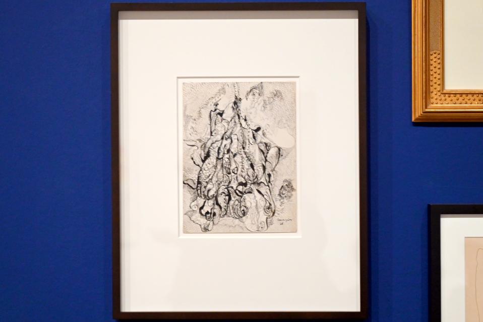Unica Zürn (1966), Ohne Titel, London, Tate Modern, Ausstellung "Surrealism Beyond Borders" vom 24.02.-29.08.2022, Saal 11, 1966