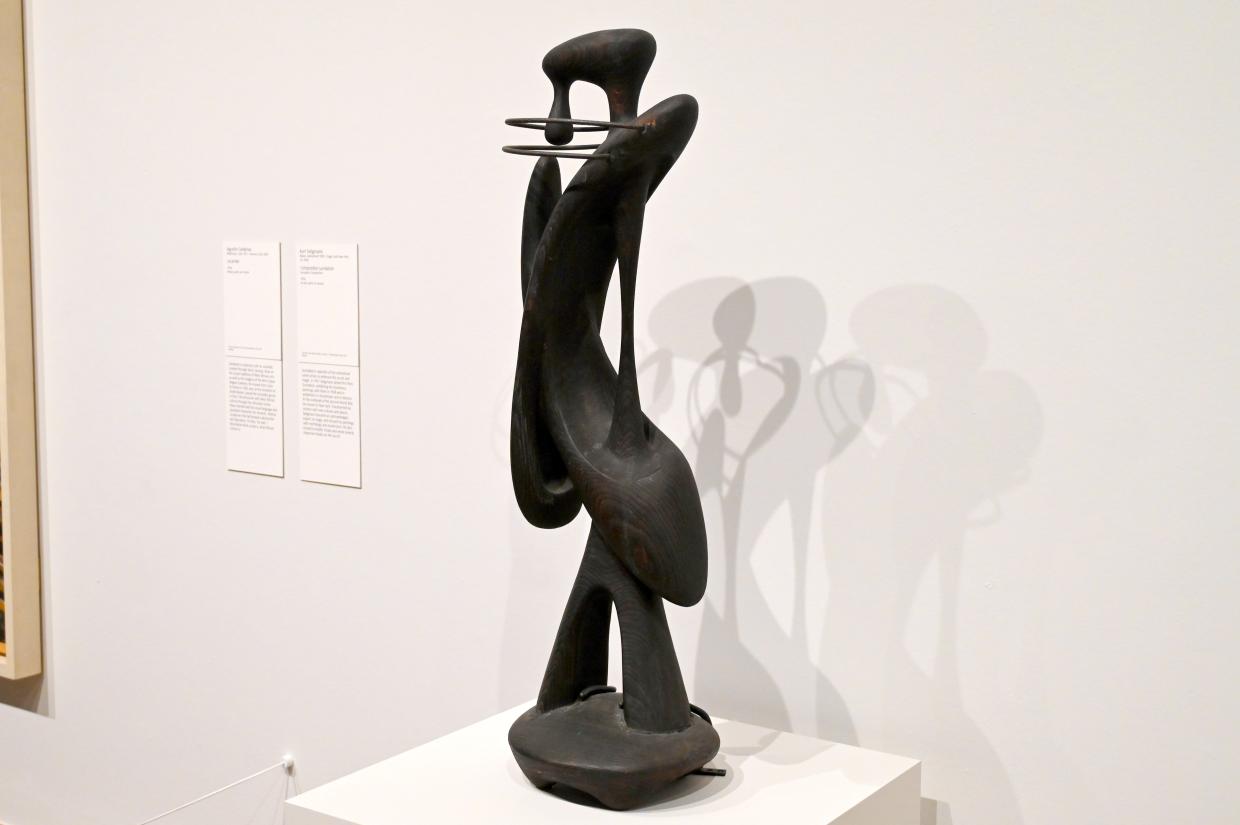 Agustín Cárdenas (1958), Jucambe, London, Tate Modern, Ausstellung "Surrealism Beyond Borders" vom 24.02.-29.08.2022, Saal 11, 1958, Bild 2/6