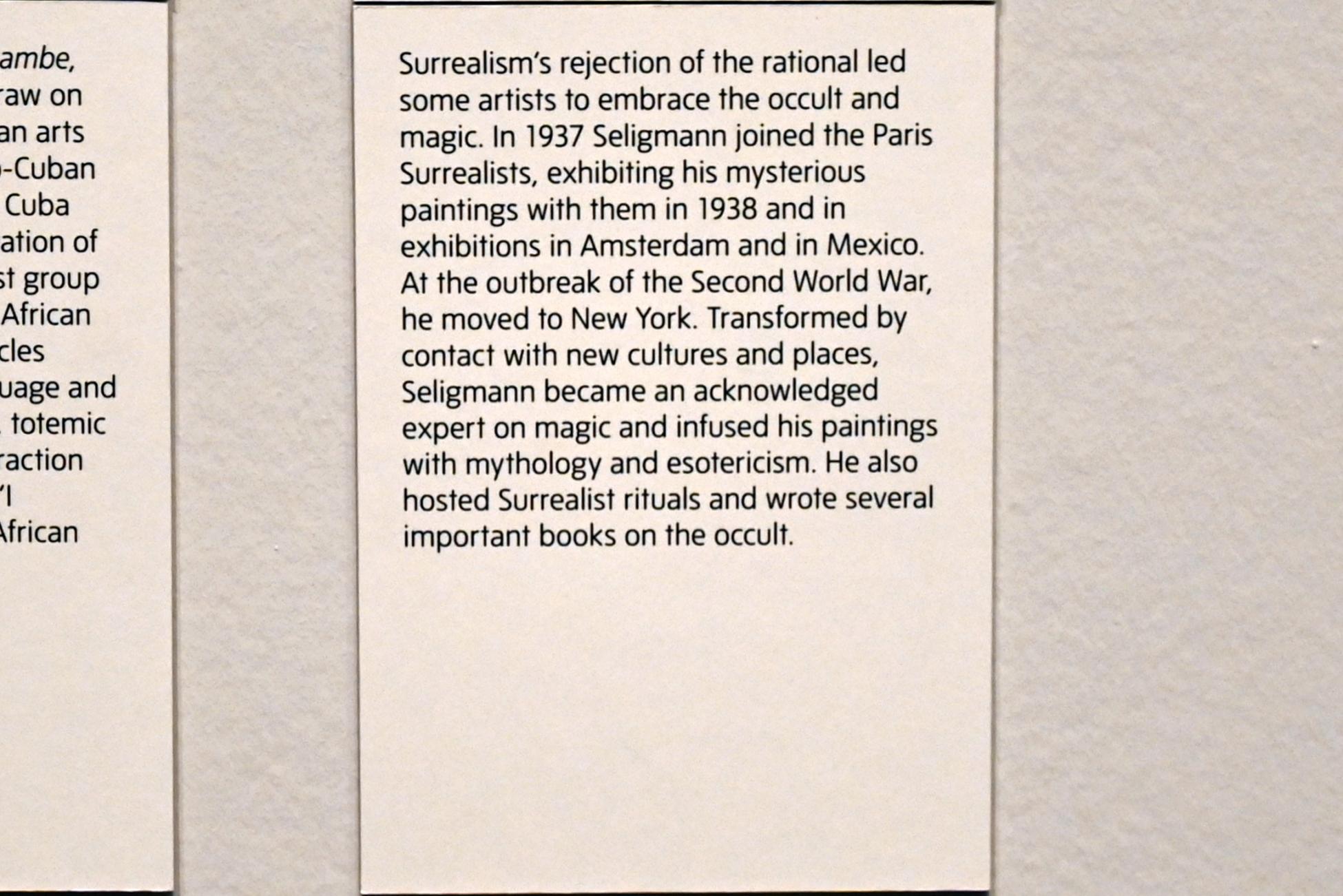 Agustín Cárdenas (1958), Jucambe, London, Tate Modern, Ausstellung "Surrealism Beyond Borders" vom 24.02.-29.08.2022, Saal 11, 1958, Bild 6/6