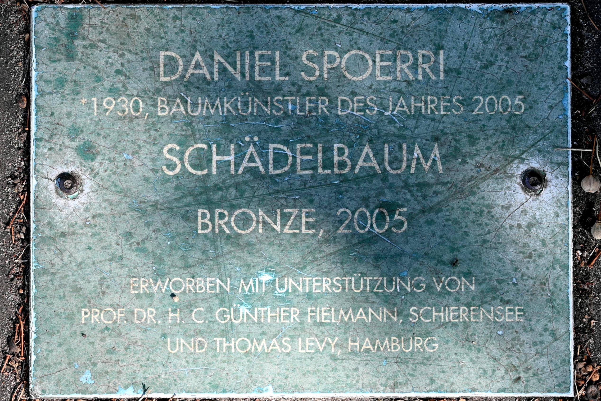 Daniel Spoerri (1955–2014), Schädelbaum, Schleswig, Landesmuseum für Kunst und Kulturgeschichte, Außenbereich, 2005, Bild 4/4