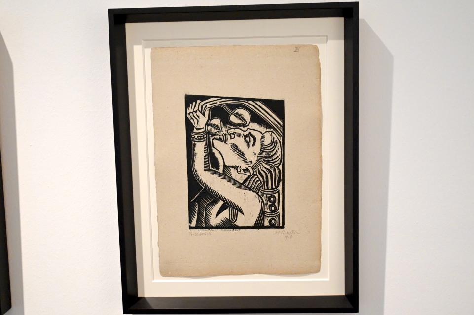 Max Pechstein (1895–1953), Exotische Köpfe, Schleswig, Landesmuseum für Kunst und Kulturgeschichte, Sammlung Rolf Horn, 1918, Bild 7/7